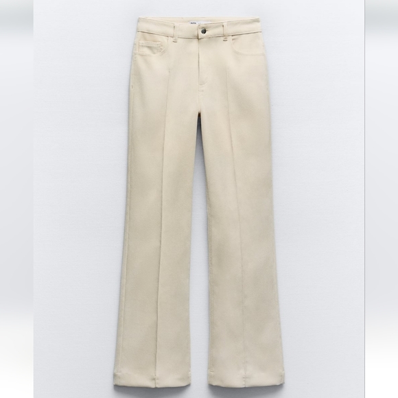 🆕️ Zara Straight Leg Corduroy Pants - Picture 3 of 5